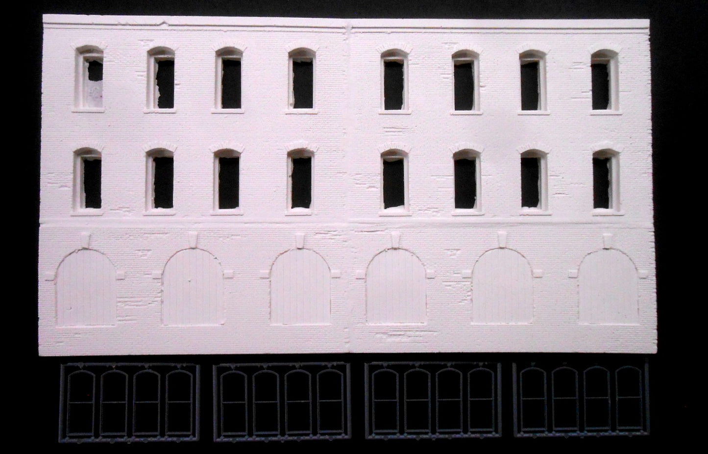 Background Flat Warehouse Wall Casting - DD1078